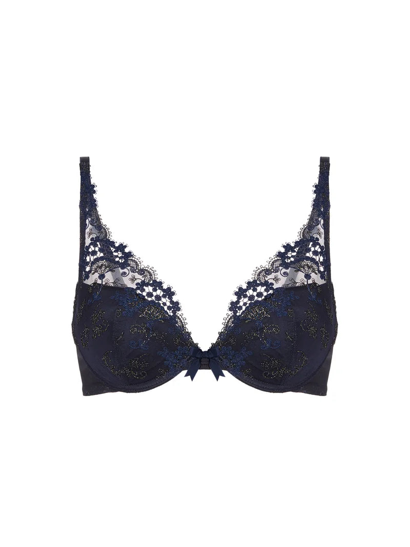 Simone Perele - Wish Triangle Push-Up Bra Sapphire
