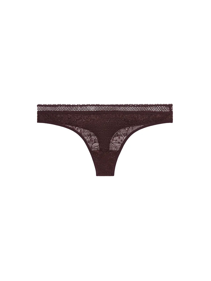 Simone Perele - Comete Tanga Panty Dark Brown