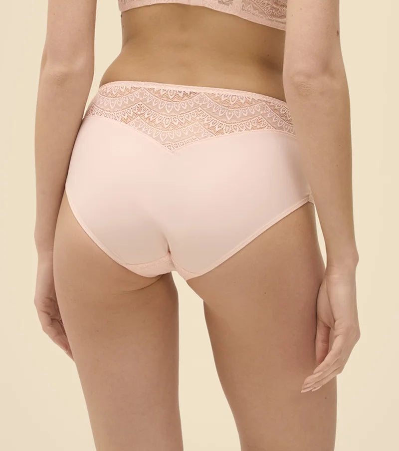 Simone Perele - Karma High Waist Brief Panty Petal Powder