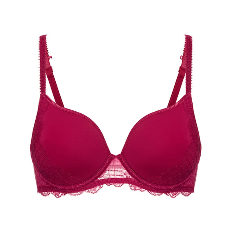 Simone Perele - Reve 3D Plunge Bra Cranberry