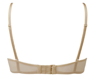 Gossard - Glossies Lace Sheer Moulded Bra Beige
