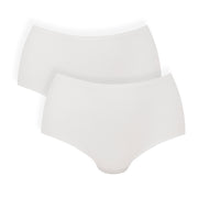 Anita - Essential High Waist+ 2 Pack White