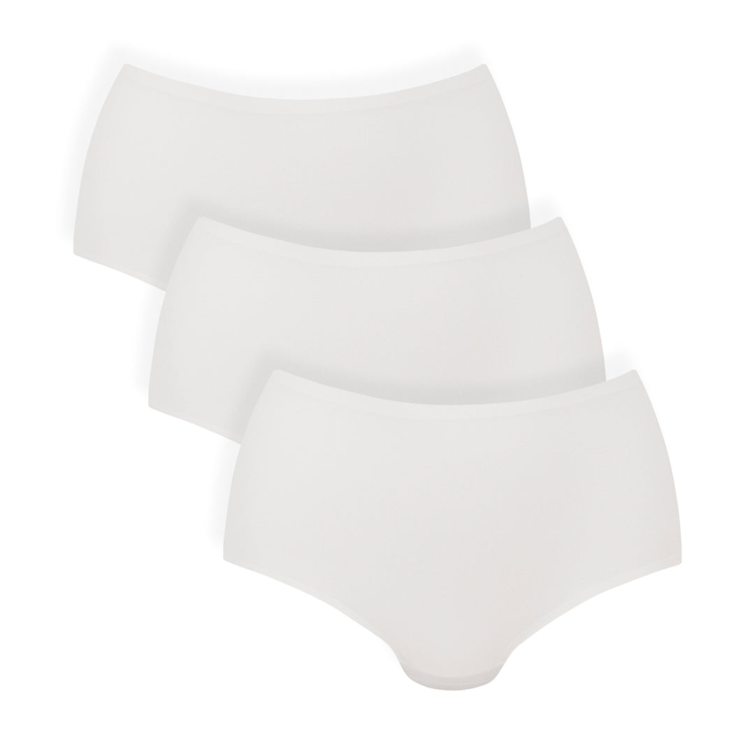 Anita - Essential Taille Haute+ 3 Pack Blanc