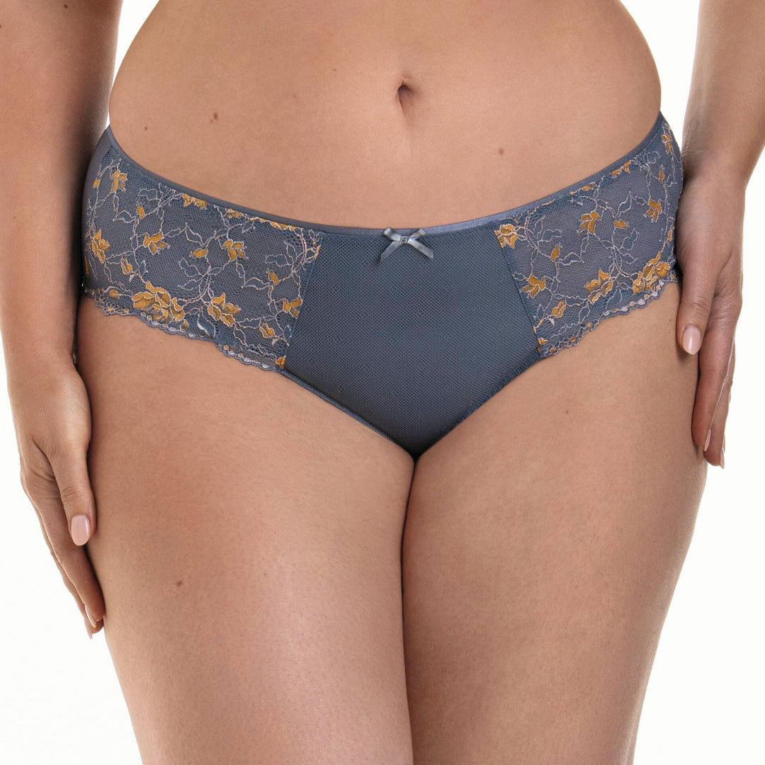 Rosa Faia - Colette High-Waist Briefs Sky Grey