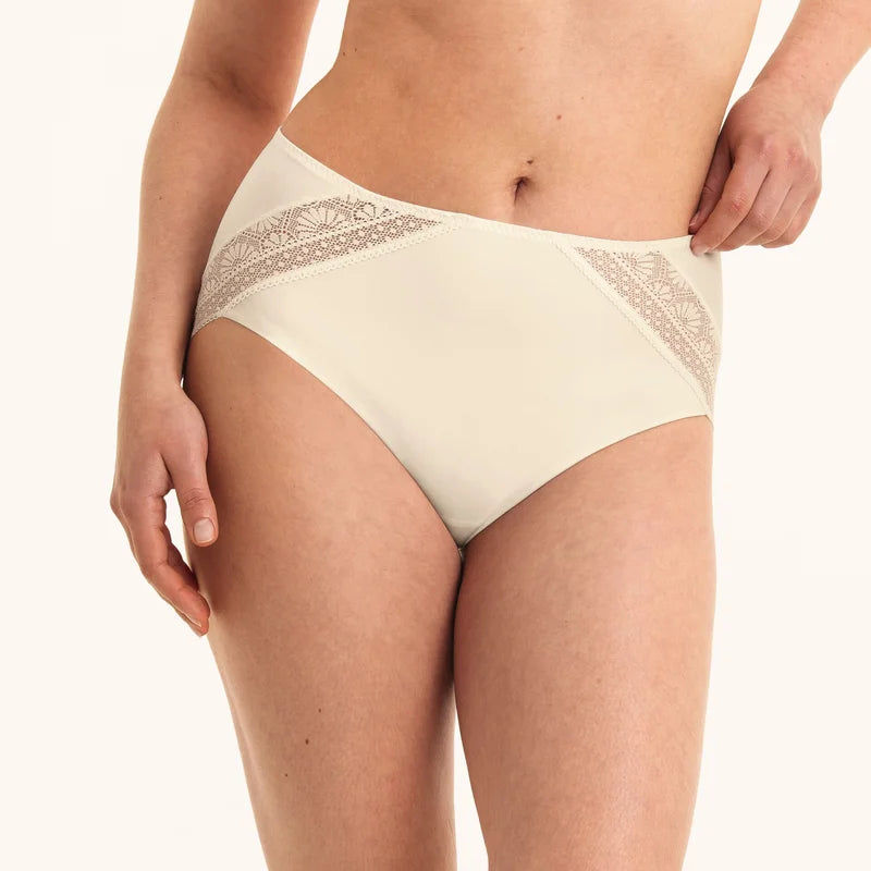Anita - Mary High Waist Briefs Plus Crystal