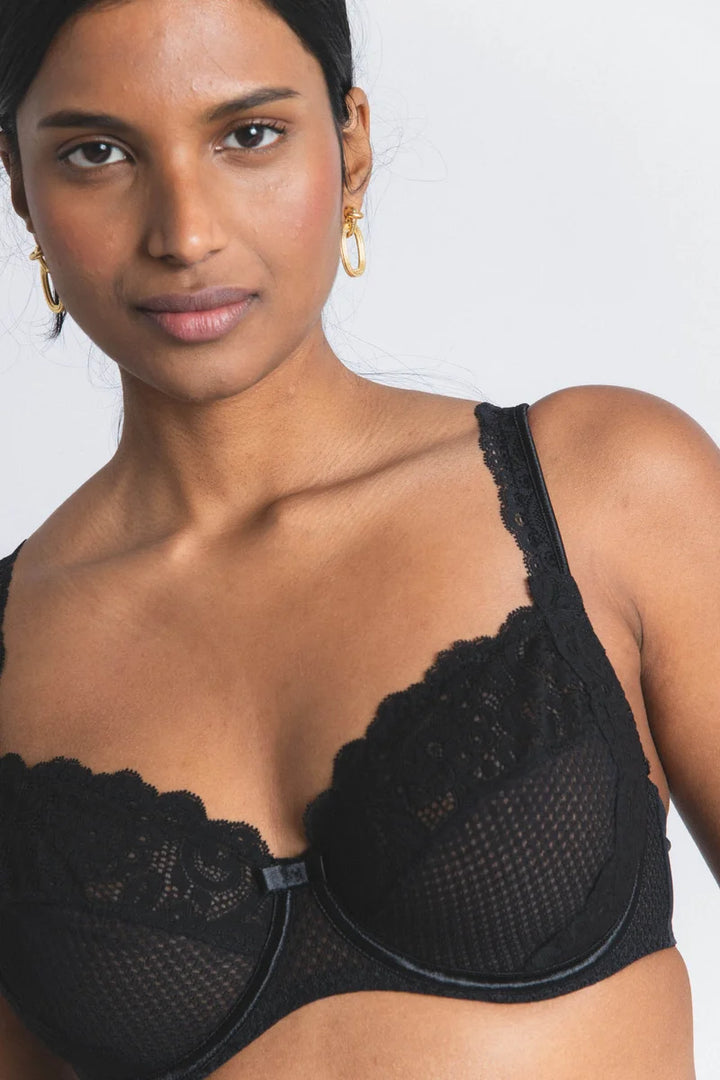 Lejaby - Gaby 3 Part Underwire Bra Black