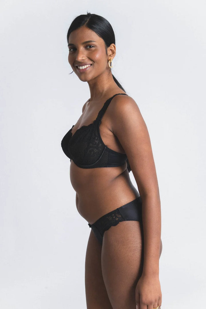 Lejaby - Gaby 3 Part Underwire Bra Black