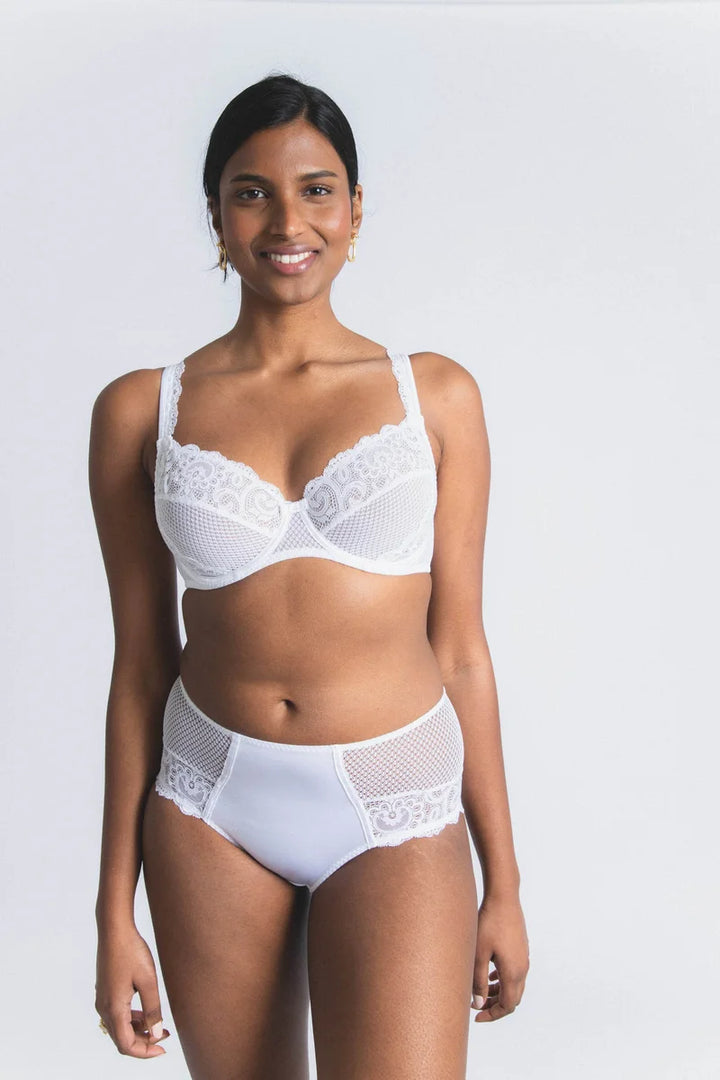 Lejaby - Gaby 3 Part Underwire Bra White