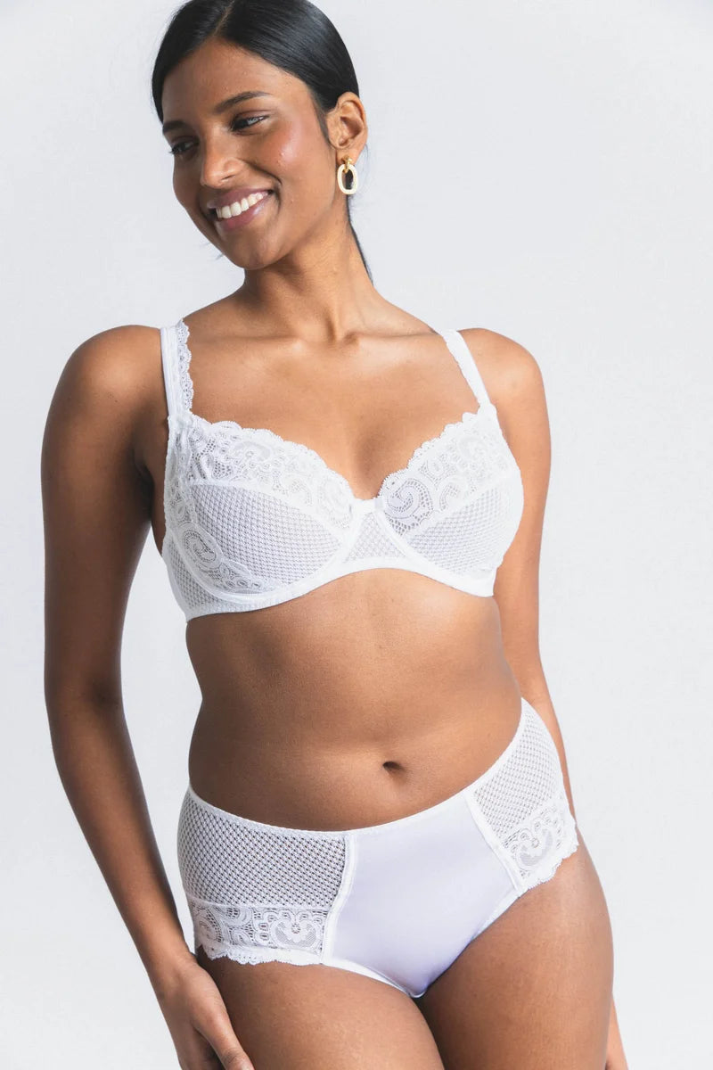 Lejaby - Gaby 3 Part Underwire Bra White