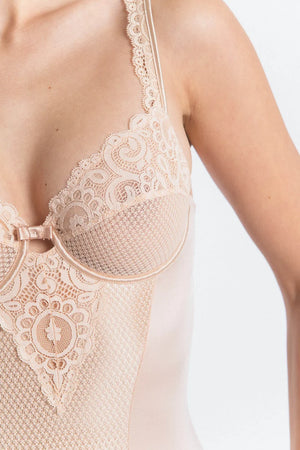 Lejaby - Gaby Bodysuit Smoky Pink
