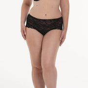 Rosa Faia - Braguita Bobette de talle alto negro