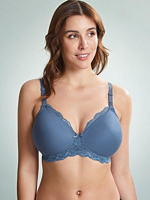 Royce - Indie Moulded Nursing Bra Petrol Blue