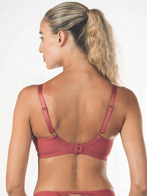 Royce - Florentine Full Cup Non-Padded Bra Rouge