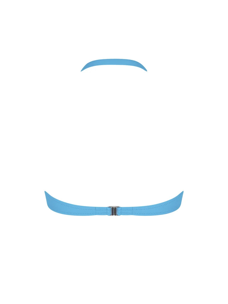 Antigel Swimwear by Lise Charmel - La Chiquissima Soft Bandeau Strapless Bikini Bleu Azur