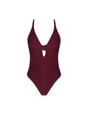 Antigel Swimwear by Lise Charmel - La Chiquissima Multi-Position Wireless Swimsuit Prune