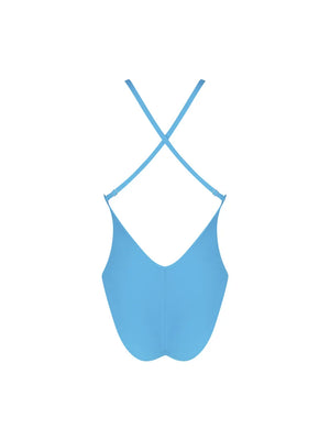 Antigel Swimwear by Lise Charmel - La Chiquissima Multi-Position Wireless Swimsuit Bleu Azur