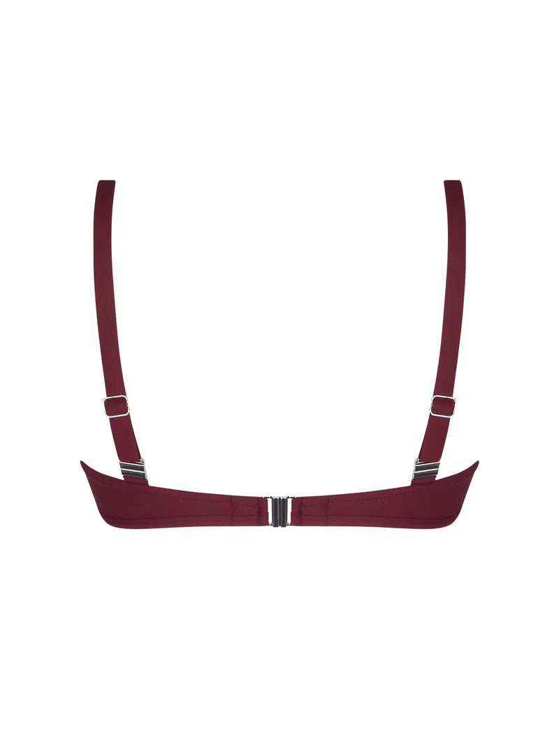 Antigel Swimwear by Lise Charmel - La Chiquissima Underwired Triangle Bikini Prune