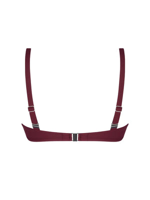 Antigel Swimwear by Lise Charmel - La Chiquissima Underwired Triangle Bikini Prune