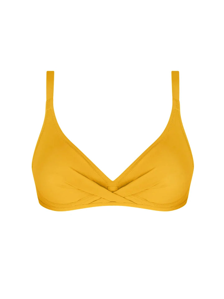 Antigel Swimwear by Lise Charmel - La Chiquissima Underwired Triangle Bikini Jaune Paille
