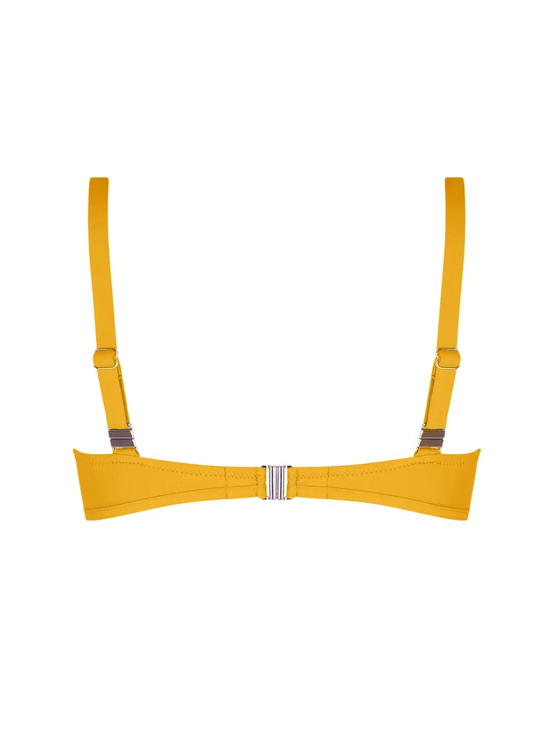 Antigel Swimwear by Lise Charmel - La Chiquissima Underwired Triangle Bikini Jaune Paille