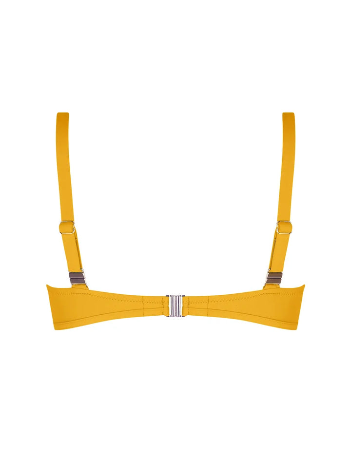 Antigel Swimwear by Lise Charmel - La Chiquissima Underwired Triangle Bikini Jaune Paille