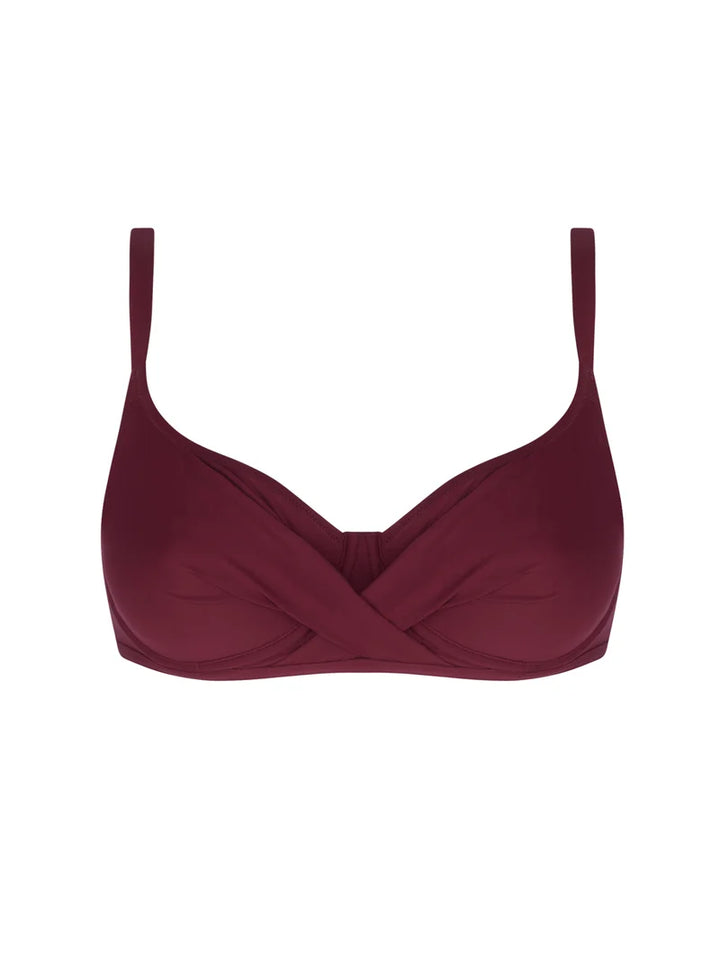 Antigel Swimwear by Lise Charmel - La Chiquissima Balconet Bikini Prune