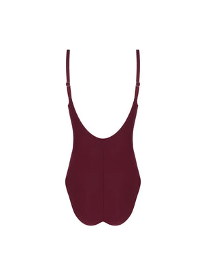 Antigel Swimwear by Lise Charmel - La Chiquissima Full Cup Underwired Swimsuit Prune