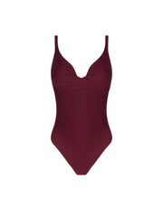 Antigel Swimwear by Lise Charmel - La Chiquissima Wireless Padded Swimsuit Prune