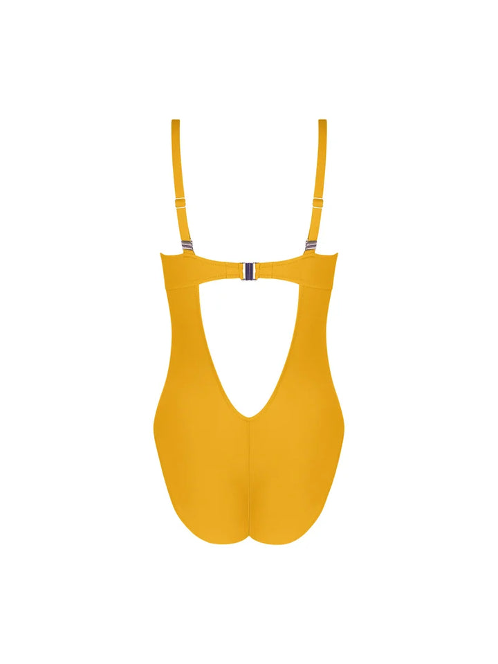Antigel Swimwear by Lise Charmel - La Chiquissima Wireless Padded Swimsuit Jaune Paille