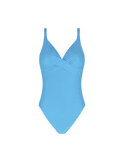 Antigel Swimwear by Lise Charmel - La Chiquissima Seductive Wireless Swimsuit Bleu Azur