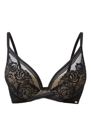 Gossard - Encore Padded High Apex Bra Black/Beige