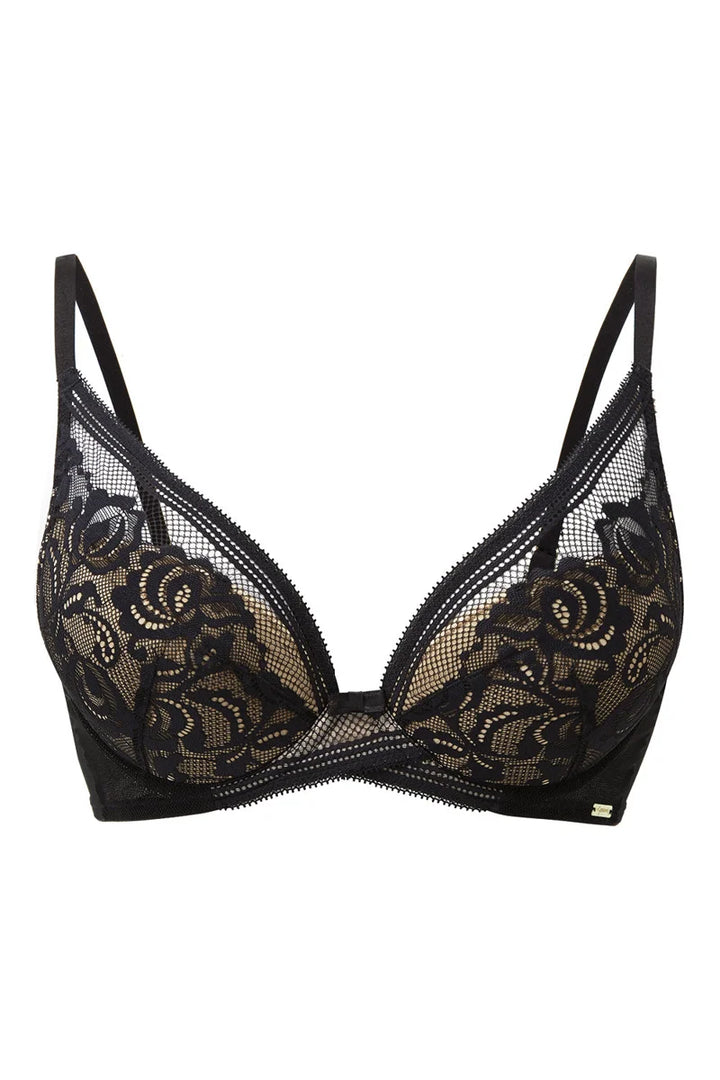 Gossard - Encore Padded High Apex Bra Black/Beige