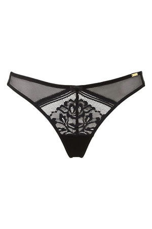 Gossard - Encore Thong Black/Beige
