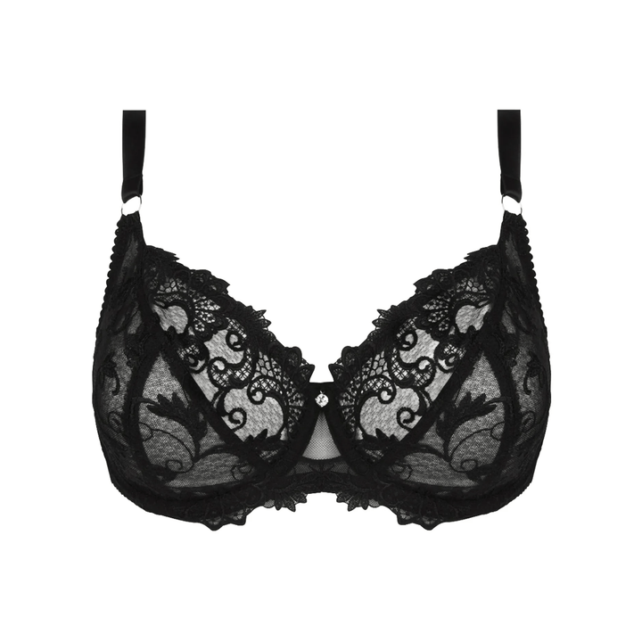 Lise Charmel - Dressing Floral 3/4 Cup Bra Noir
