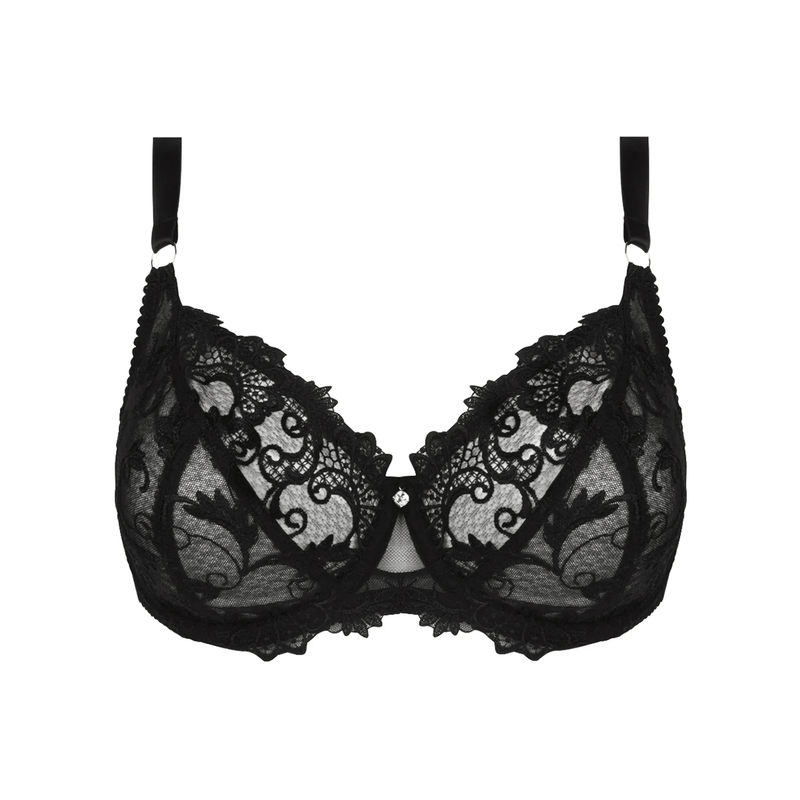 Lise Charmel - Dressing Floral 3/4 Cup Bra Noir
