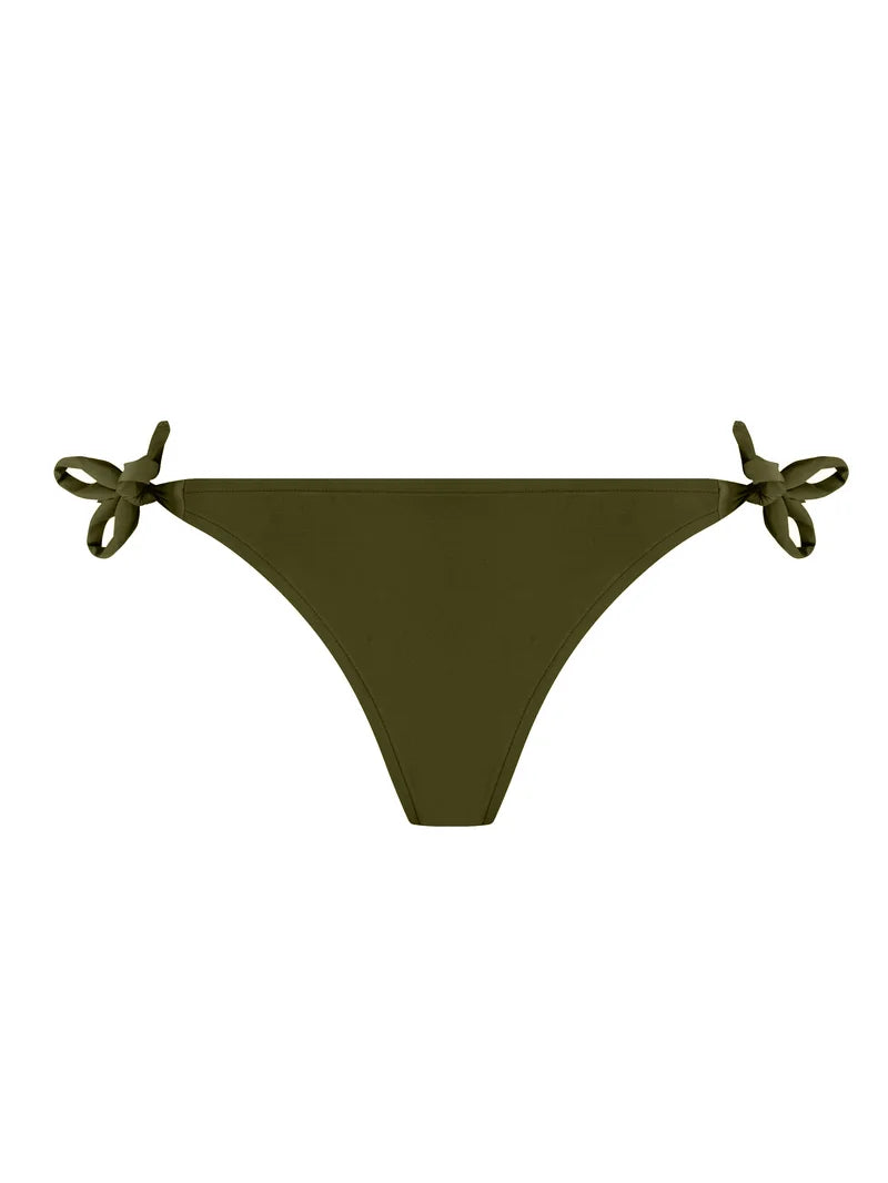 Lise Charmel Swimwear - Ajourage Couture Bikini With Narrow Sides Ajourage Avocat
