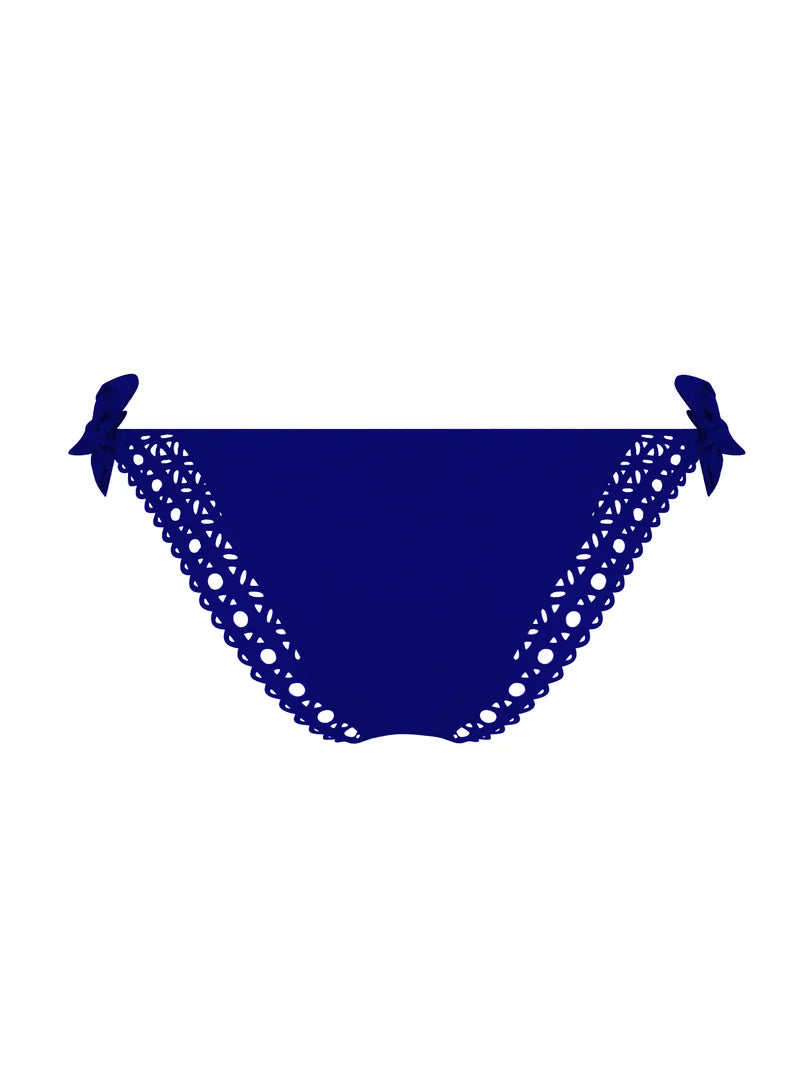 Lise Charmel Swimwear - Ajourage Couture Bikini With Narrow Sides Ajourage Outremer