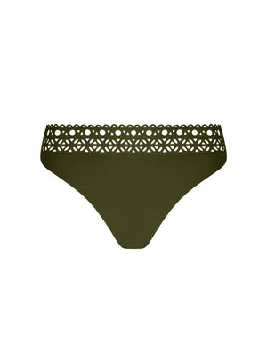 Lise Charmel Swimwear - Ajourage Couture Wide Side And Bottom Bikini Ajourage Avocat