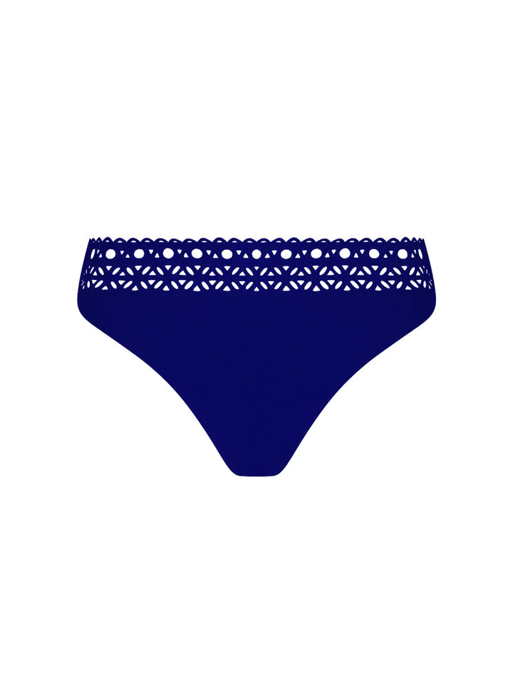 Lise Charmel Swimwear - Ajourage Couture Wide Side And Bottom Bikini Ajourage Outremer
