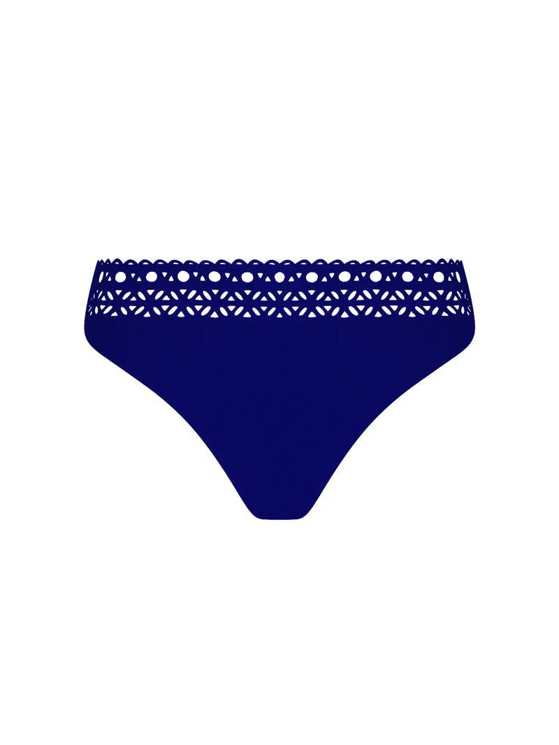 Lise Charmel Swimwear - Ajourage Couture Wide Side And Bottom Bikini Ajourage Outremer