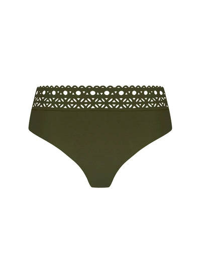 Lise Charmel Swimwear - Ajourage Couture Adjustable High Waist Bikini Ajourage Avocat