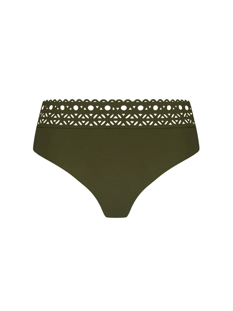 Lise Charmel Swimwear - Ajourage Couture Adjustable High Waist Bikini Ajourage Avocat