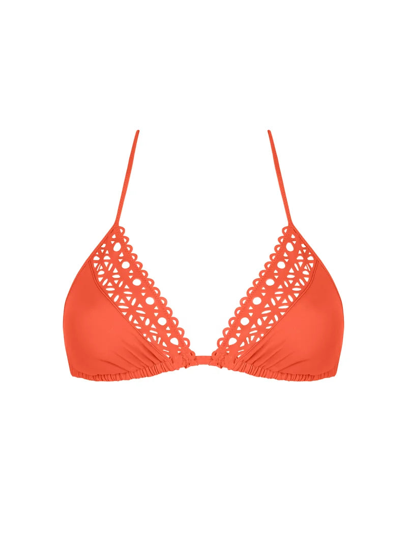 Lise Charmel Swimwear - Ajourage Couture Soft Padded Triangle Bikini Ajourage Papaye