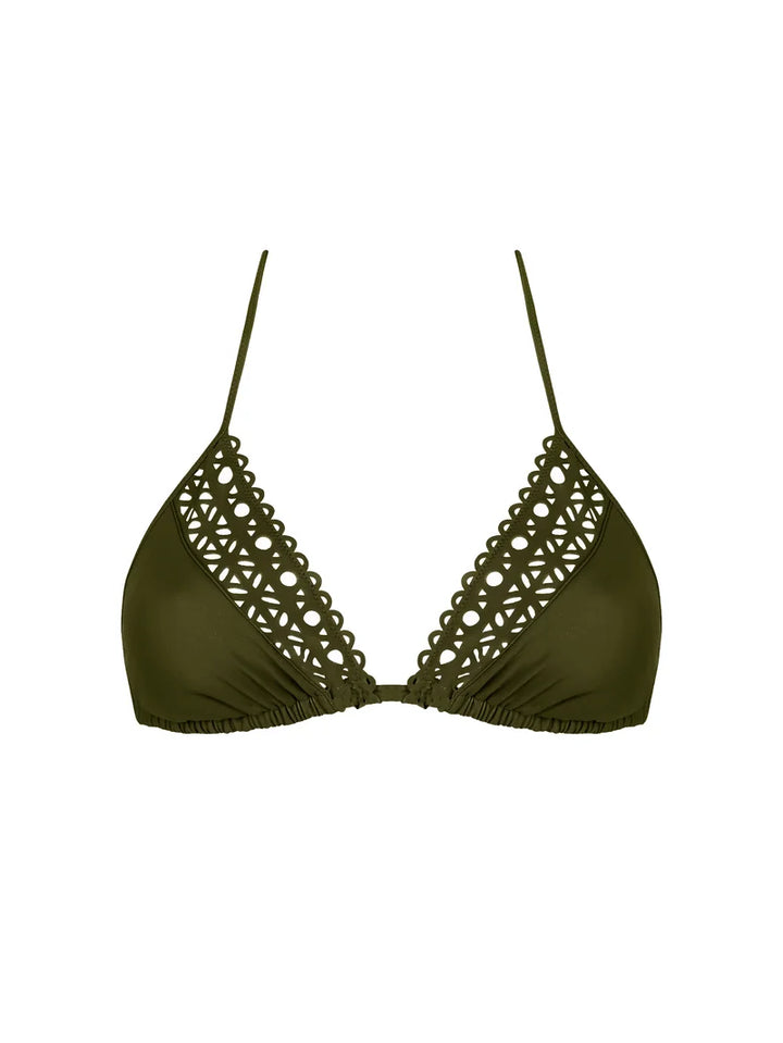 Lise Charmel Swimwear - Ajourage Couture Soft Padded Triangle Bikini Ajourage Avocat
