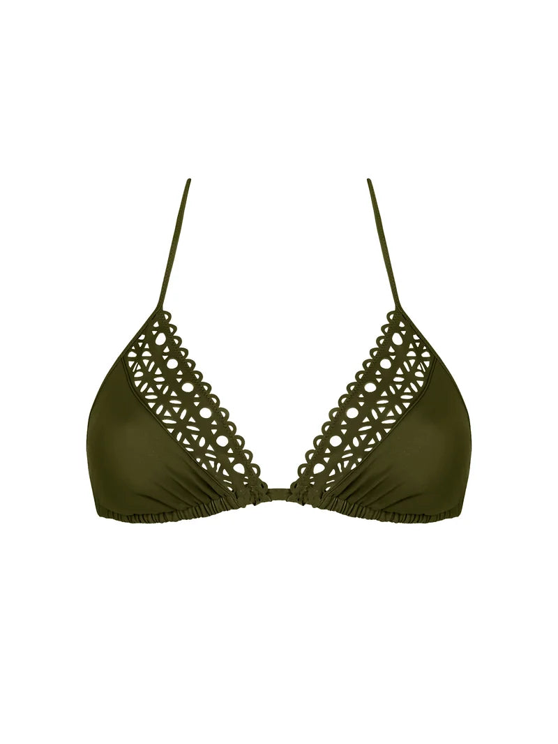 Lise Charmel Swimwear - Ajourage Couture Soft Padded Triangle Bikini Ajourage Avocat