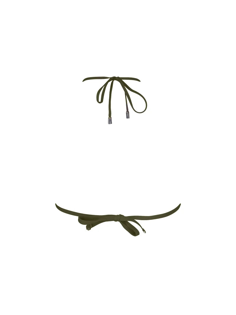 Lise Charmel Swimwear - Ajourage Couture Soft Padded Triangle Bikini Ajourage Avocat