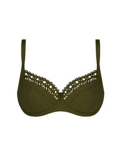 Lise Charmel Swimwear - Ajourage Couture Balconet Bikini Ajourage Avocat