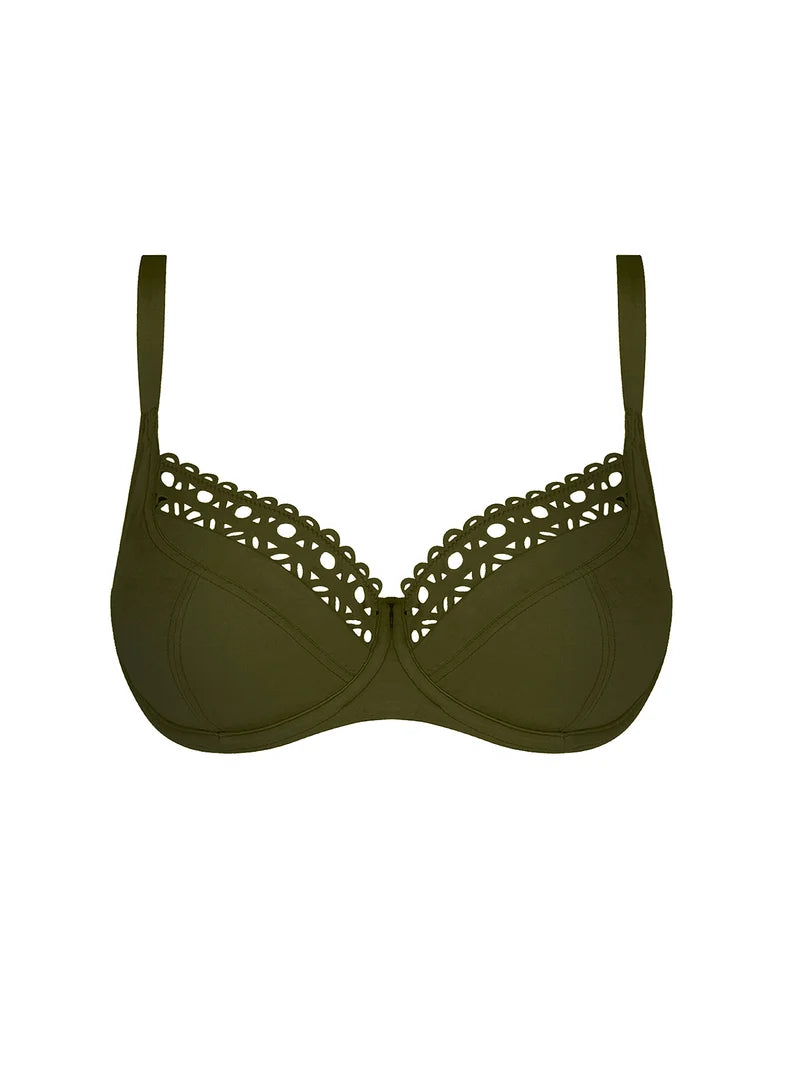 Lise Charmel Swimwear - Ajourage Couture Balconet Bikini Ajourage Avocat