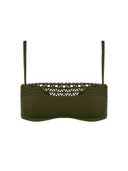 Lise Charmel Swimwear - Ajourage Couture Padded Strapless Bikini Ajourage Avocat