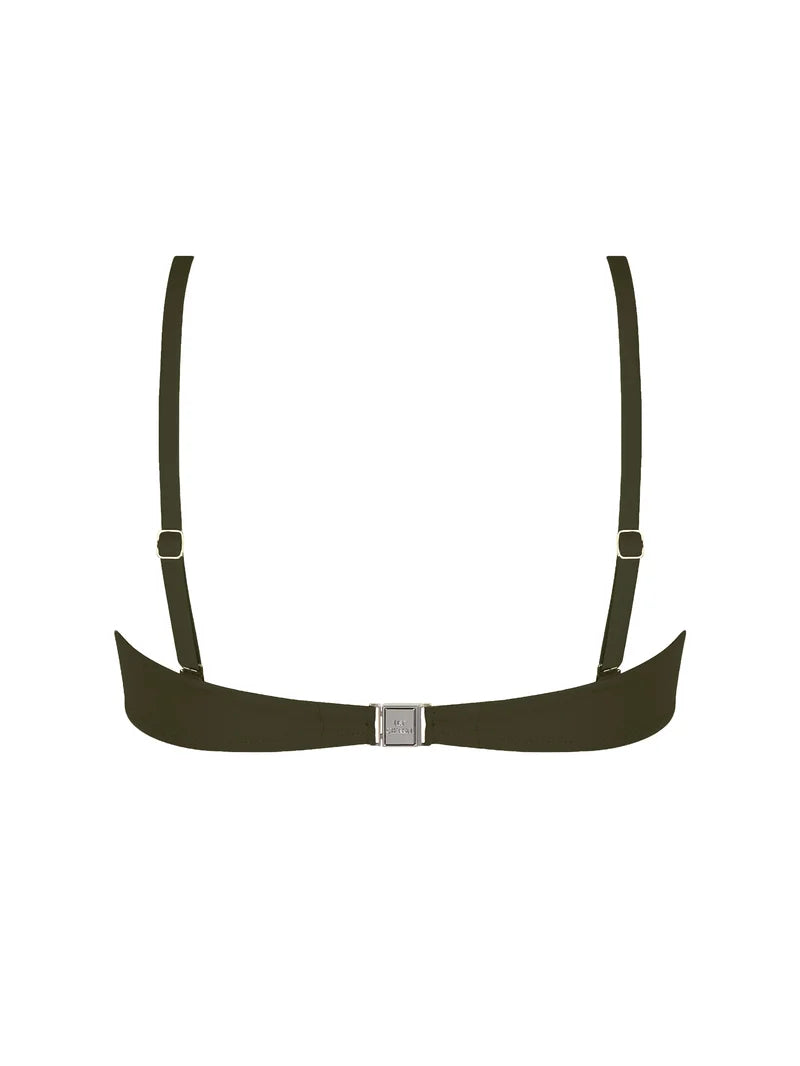 Lise Charmel Swimwear - Ajourage Couture Padded Strapless Bikini Ajourage Avocat